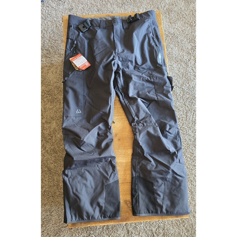NWT WildHorn Outfitters Bowman Insulated Mens Snow Pants black mens size XXL